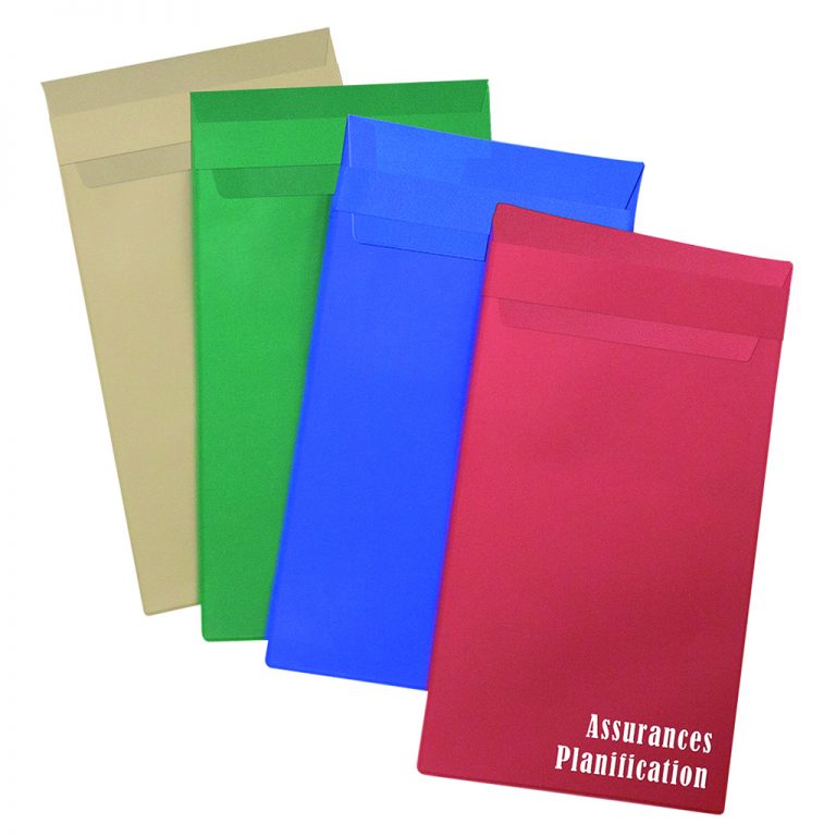 Pochette format lettre pliée | Vinyform