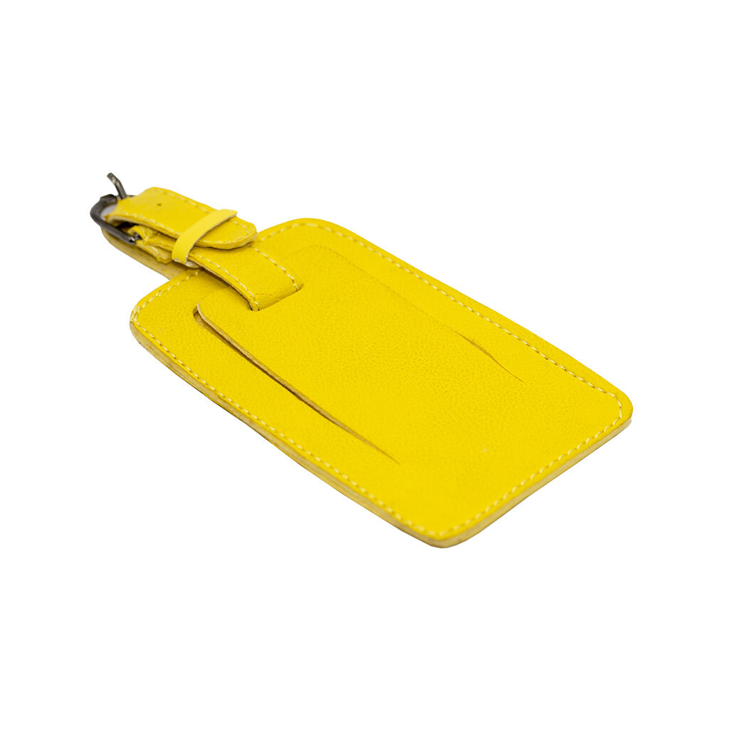 Leatherette luggage tags