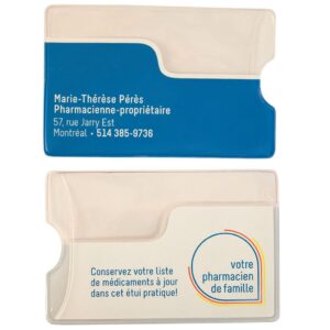 Medical card holder