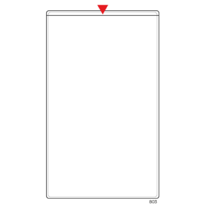 standard pocket 3 x 5"