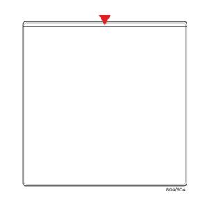 standard pocket 4 x 4"