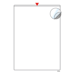 Adhesive pocket 5 x 7"