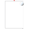 Pochette autocollante 4 x 4″ — Insertion 4&Prime; × 4&Prime; · 904A