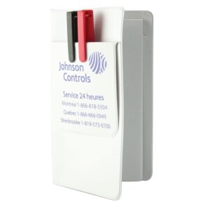 Pocket protector with notepad