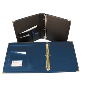 Synthetic leather binder 1"