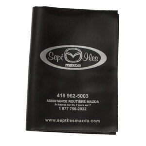 car warranty holder in leatherette