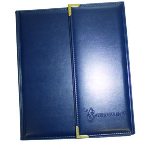 Tri-fold policy holder