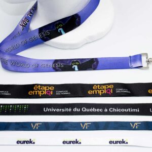 Sublimated lanyard