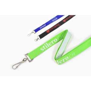 Woven poly lanyard