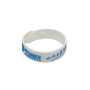 Bracelets en caoutchouc – impression 1 couleur 1 côté
