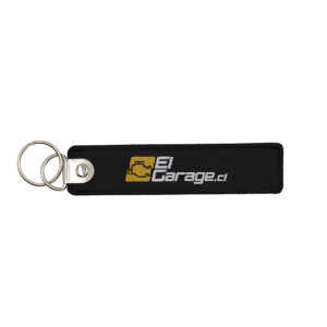 Porte-clé brodé – Broderie platie