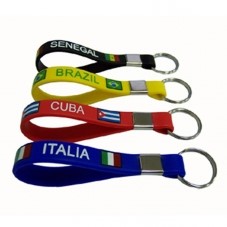 Silicone keychains