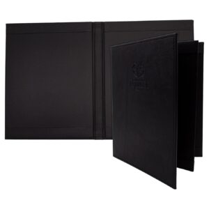 Stitched Leatherette Menu Cover