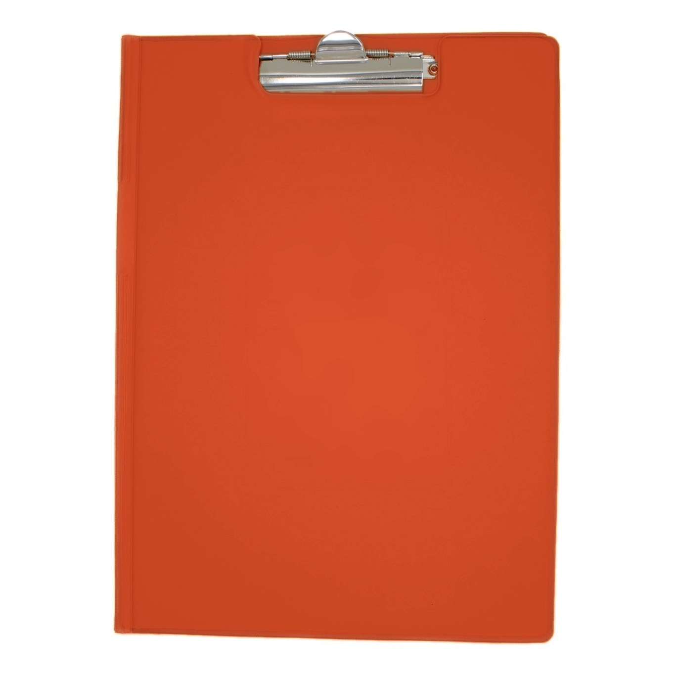 Clipboard letter size in Orange c2 vinyl – customizable, made in Canada