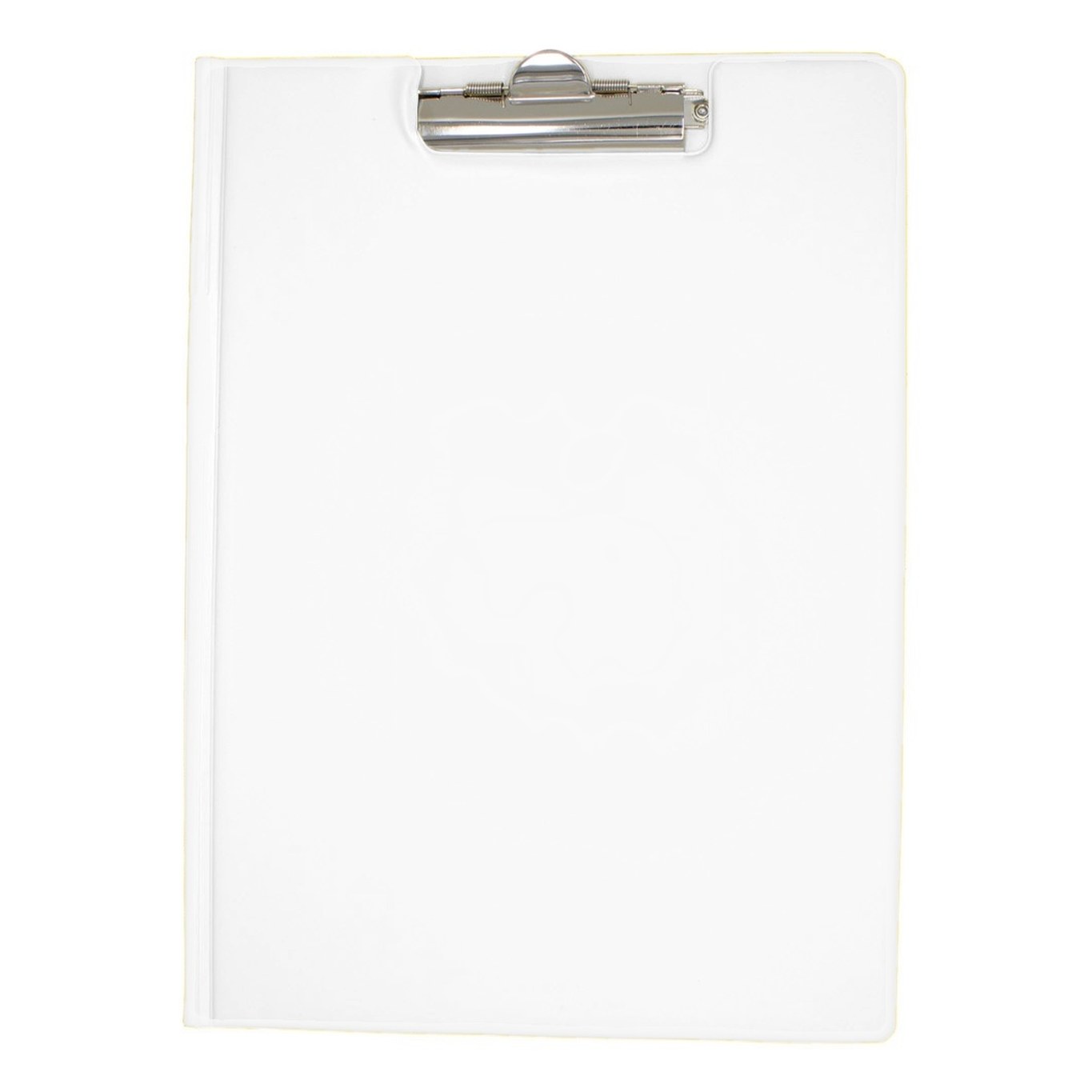 Clipboard letter size in White c2 vinyl – customizable, made in Canada