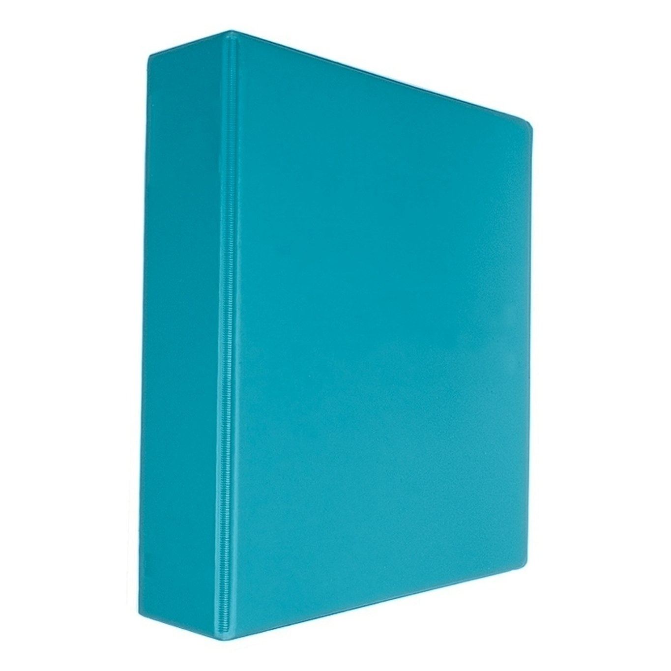Binder 2" in Aqua vinyl – customizable, made in Canada