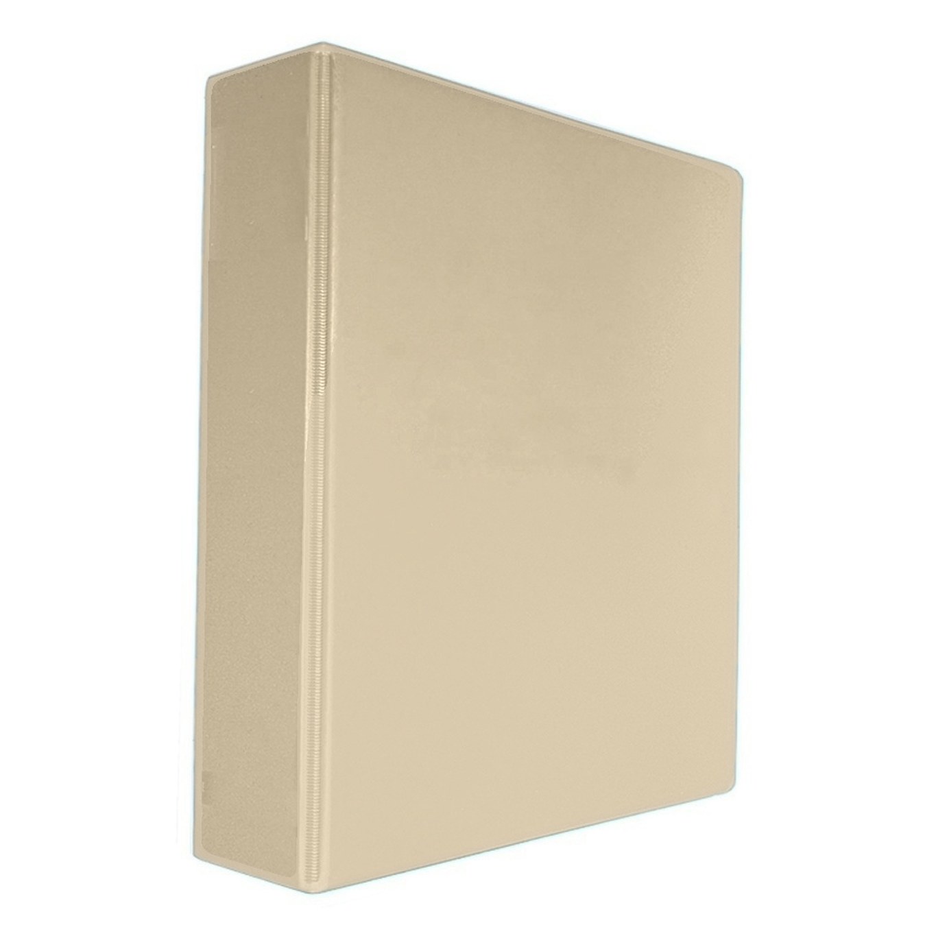 Binder 2" in Beige vinyl – customizable, made in Canada