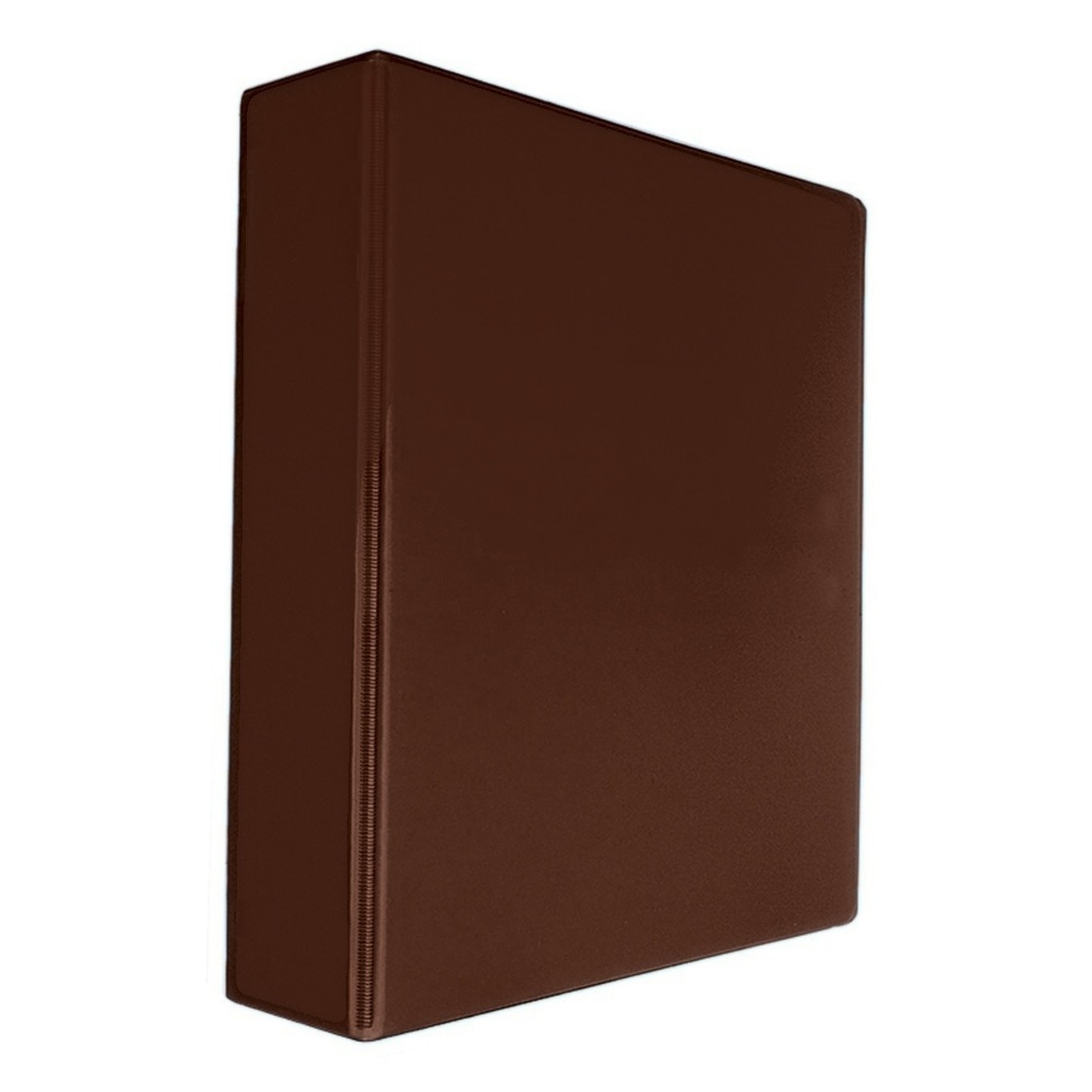 Binder 2" in Brown vinyl – customizable, made in Canada