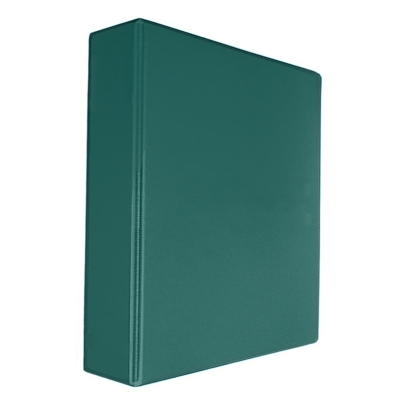 Binder 2" in Dark Green vinyl – customizable, made in Canada