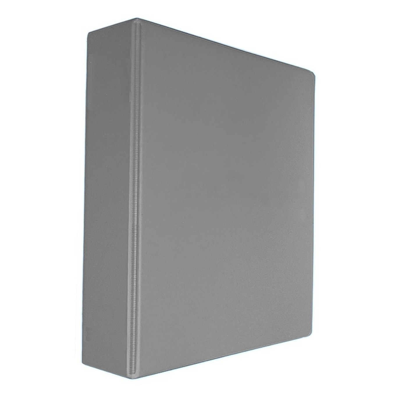 Binder 2" in Light Grey vinyl – customizable, made in Canada