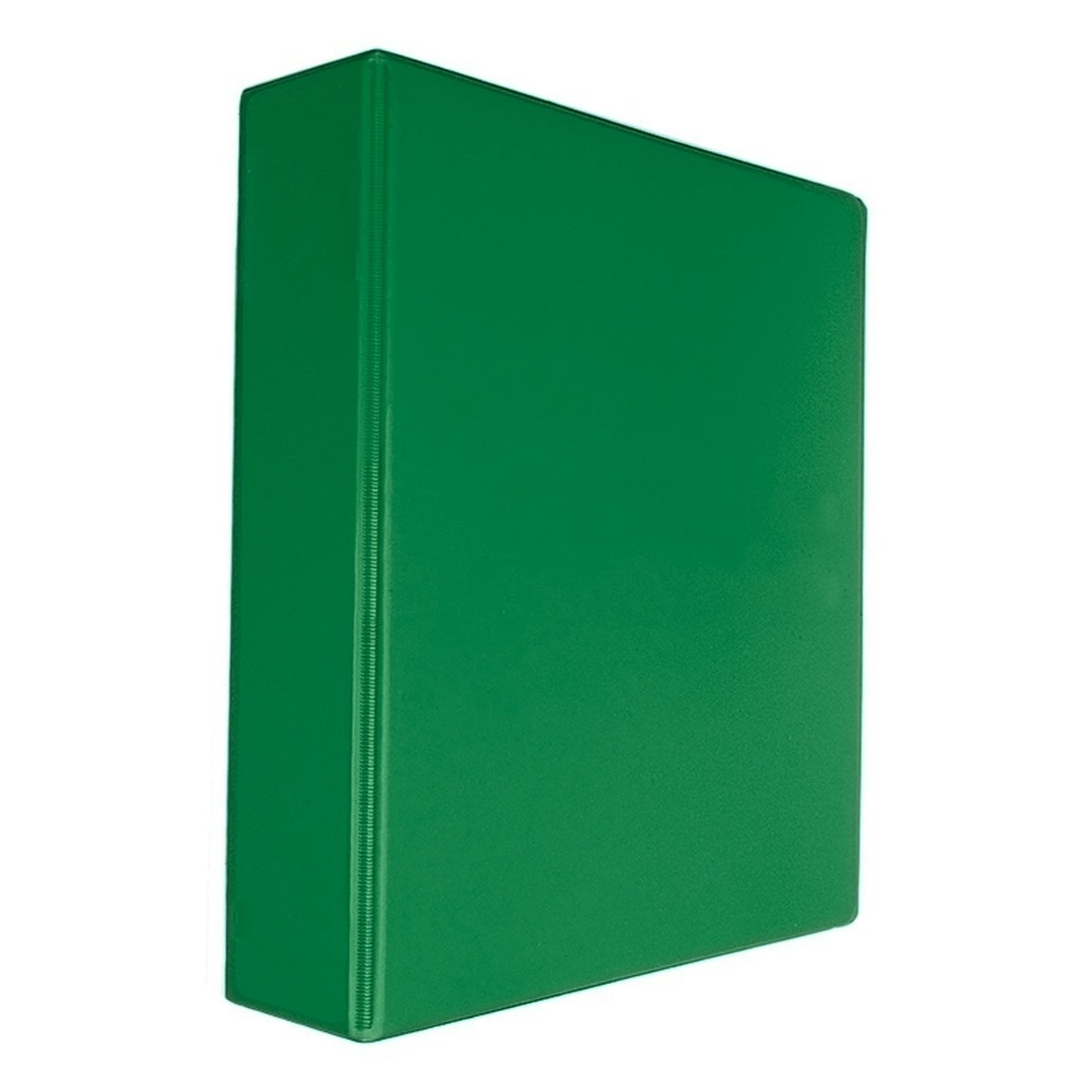 Binder 2" in Medium Green vinyl – customizable, made in Canada