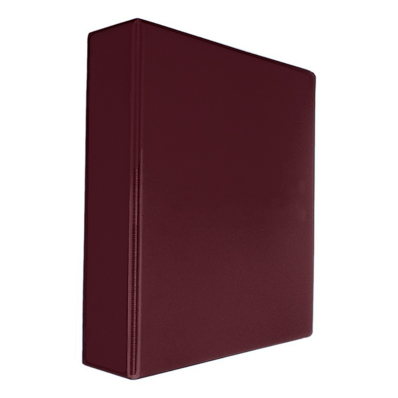 Binder 2" in Plum vinyl – customizable, made in Canada