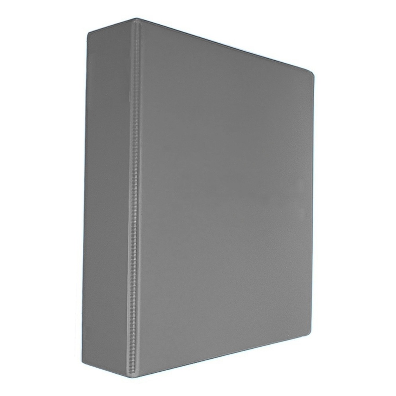 Binder 2" in Silver Metal vinyl – customizable, made in Canada