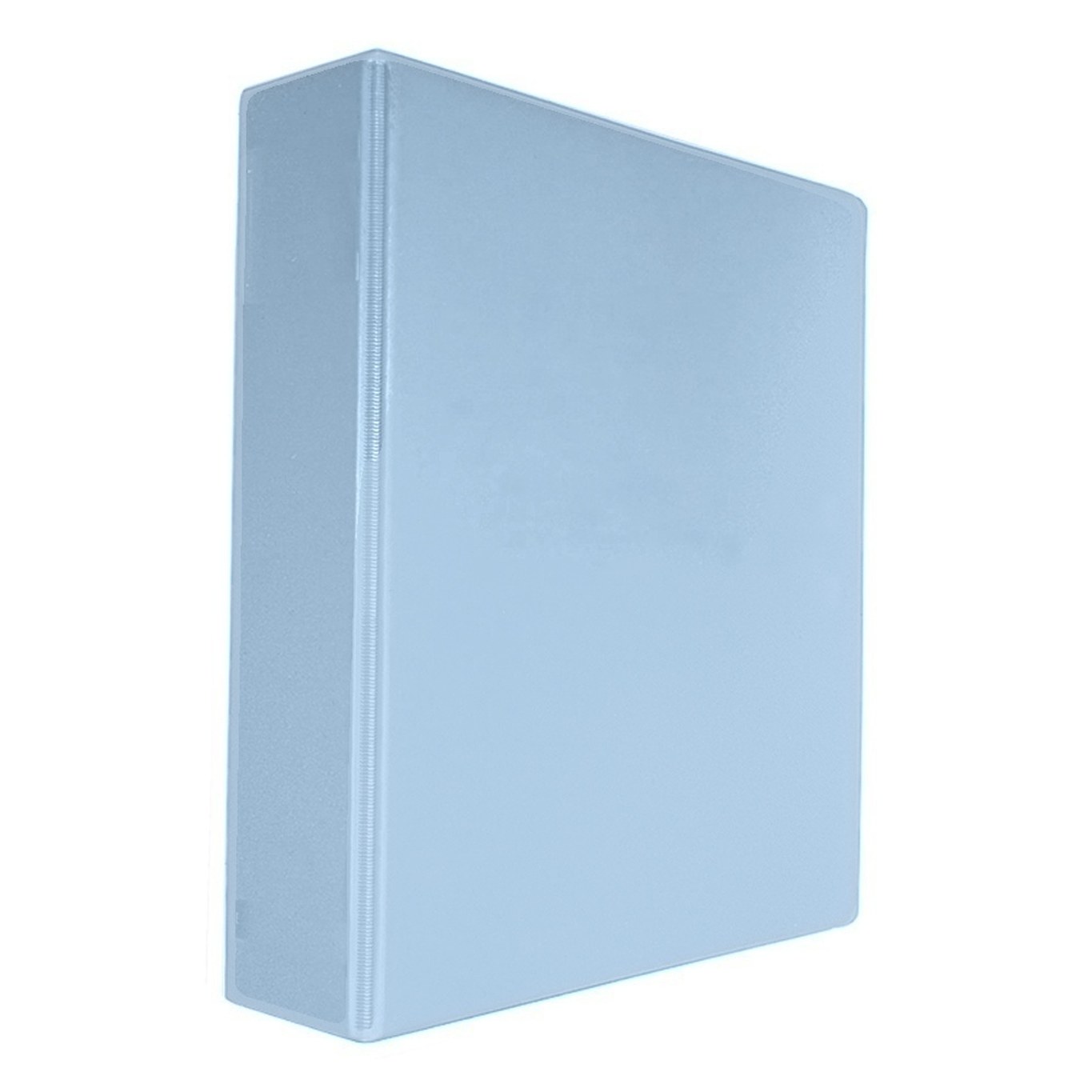 Binder 2" in Sky Blue vinyl – customizable, made in Canada