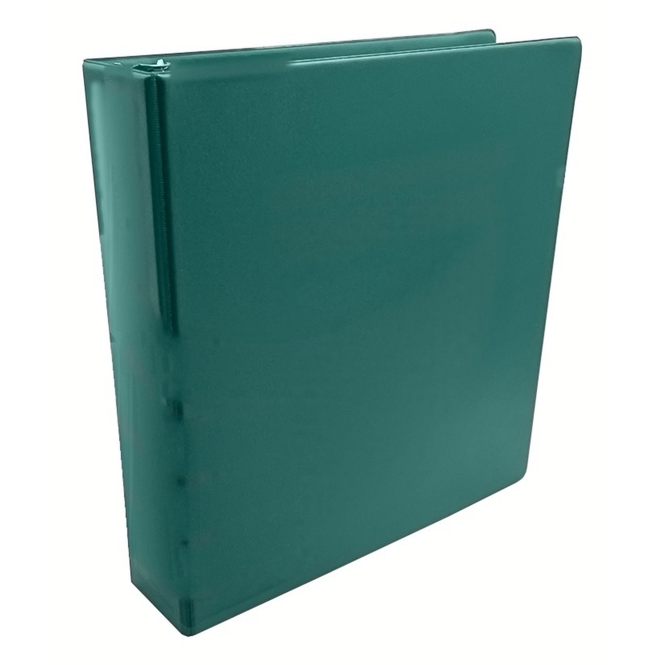 Binder 1 1/2" in Dark Green vinyl – customizable, made in Canada