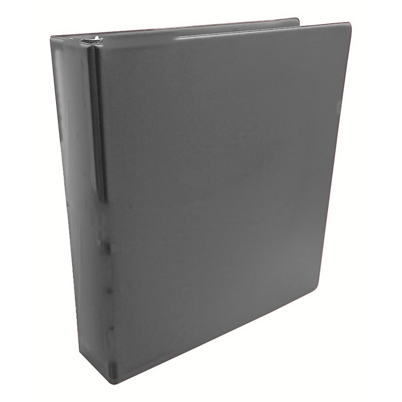 Binder 1 1/2" in Dark Grey vinyl – customizable, made in Canada