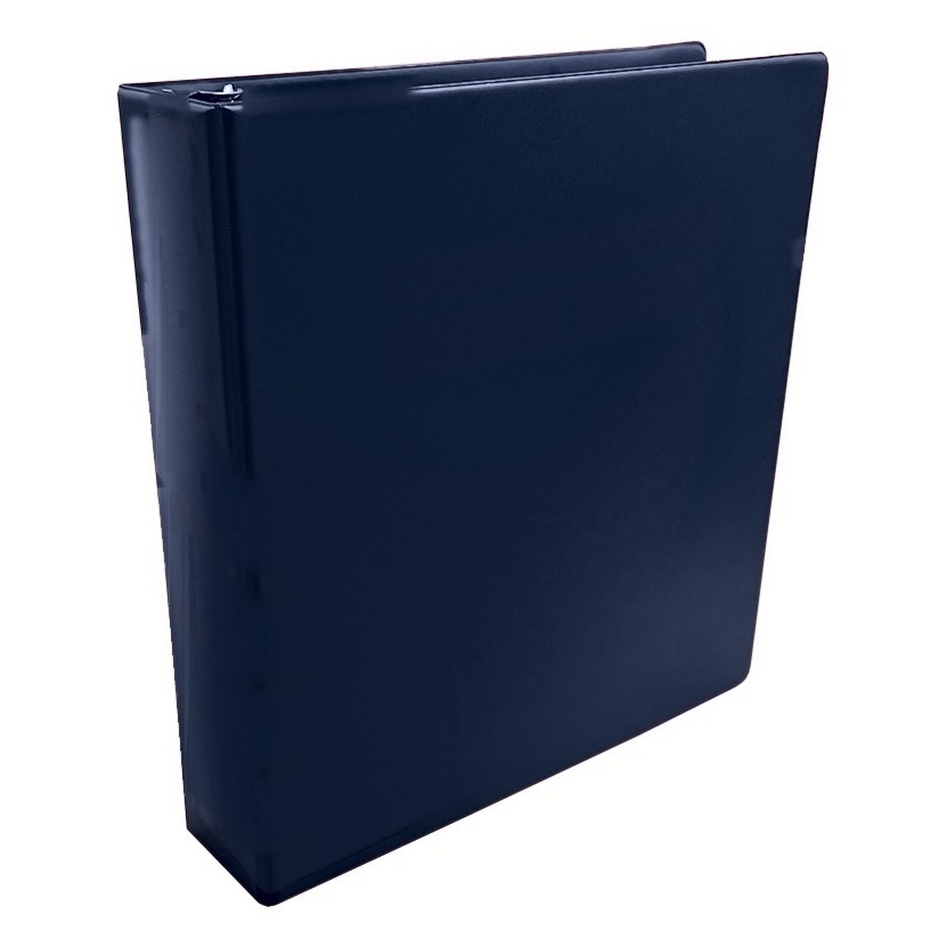 Binder 1 1/2" in Navy vinyl – customizable, made in Canada