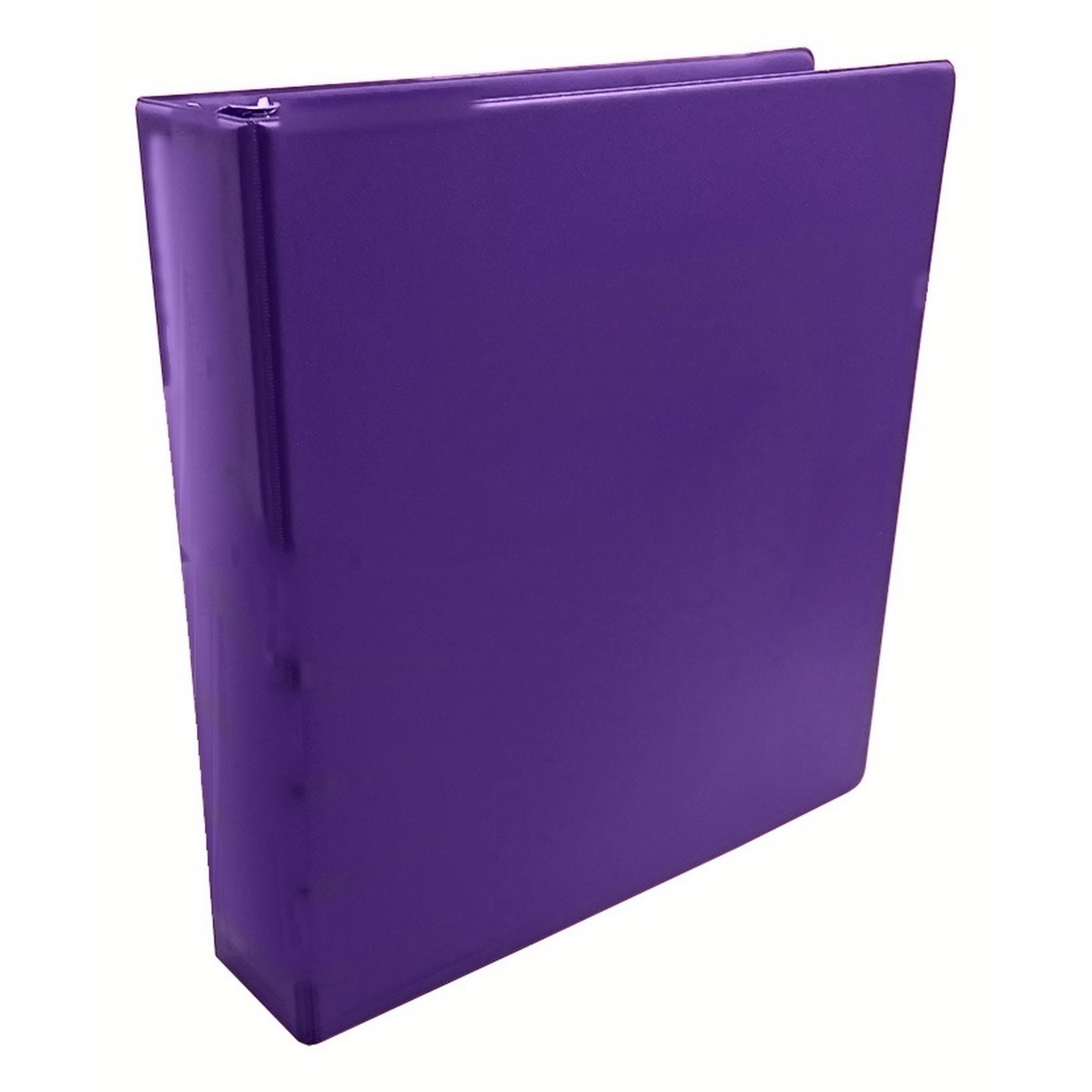 Binder 1 1/2" in Purple vinyl – customizable, made in Canada