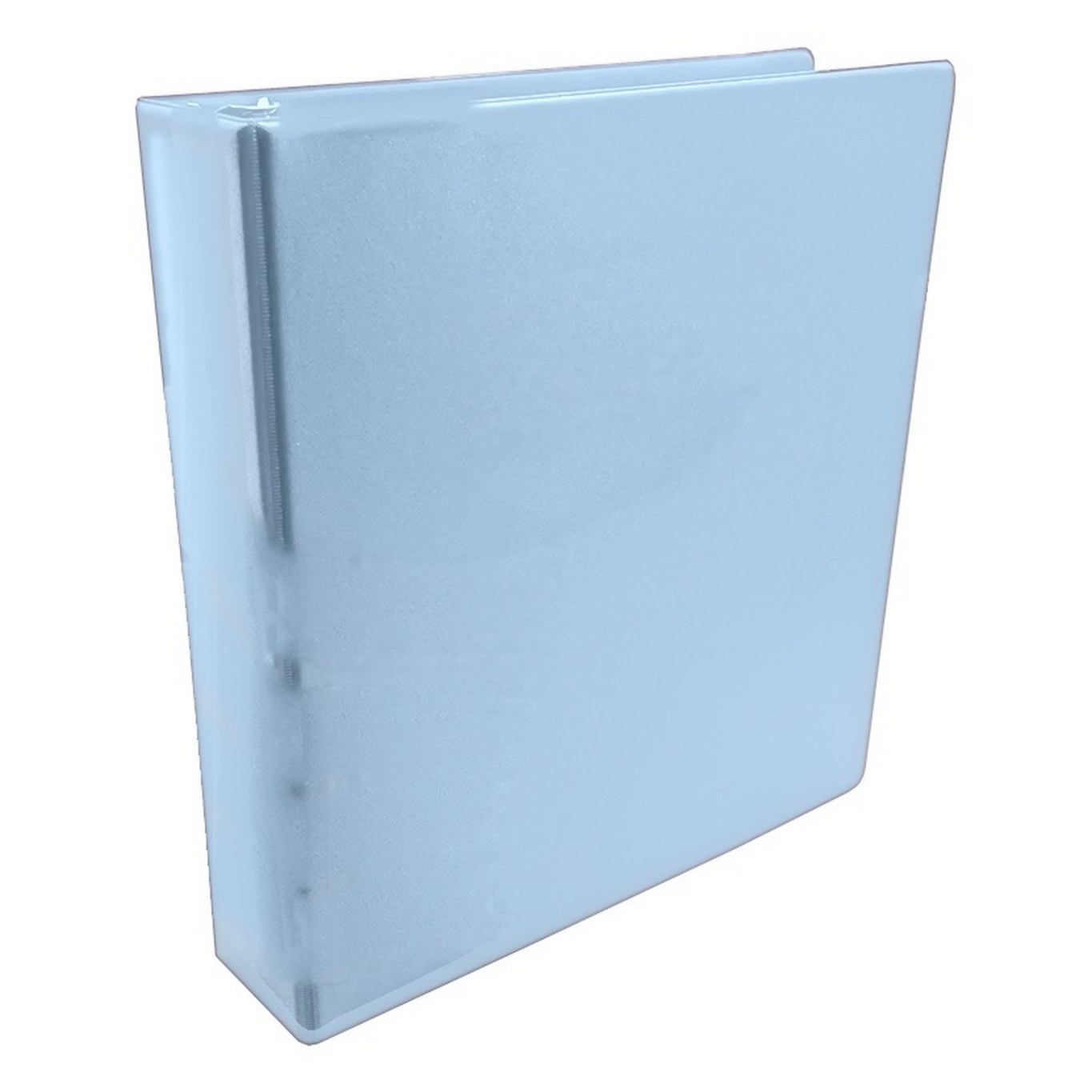 Binder 1 1/2" in Sky Blue vinyl – customizable, made in Canada