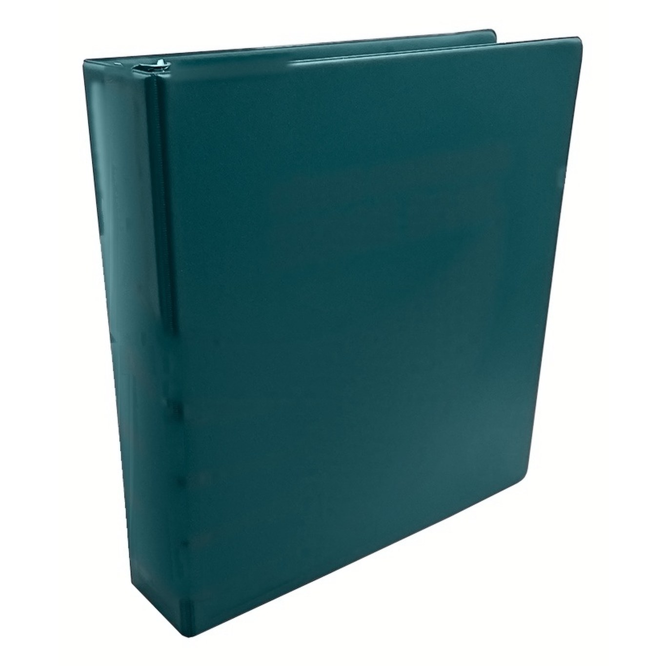 Binder 1 1/2" in Teal vinyl – customizable, made in Canada