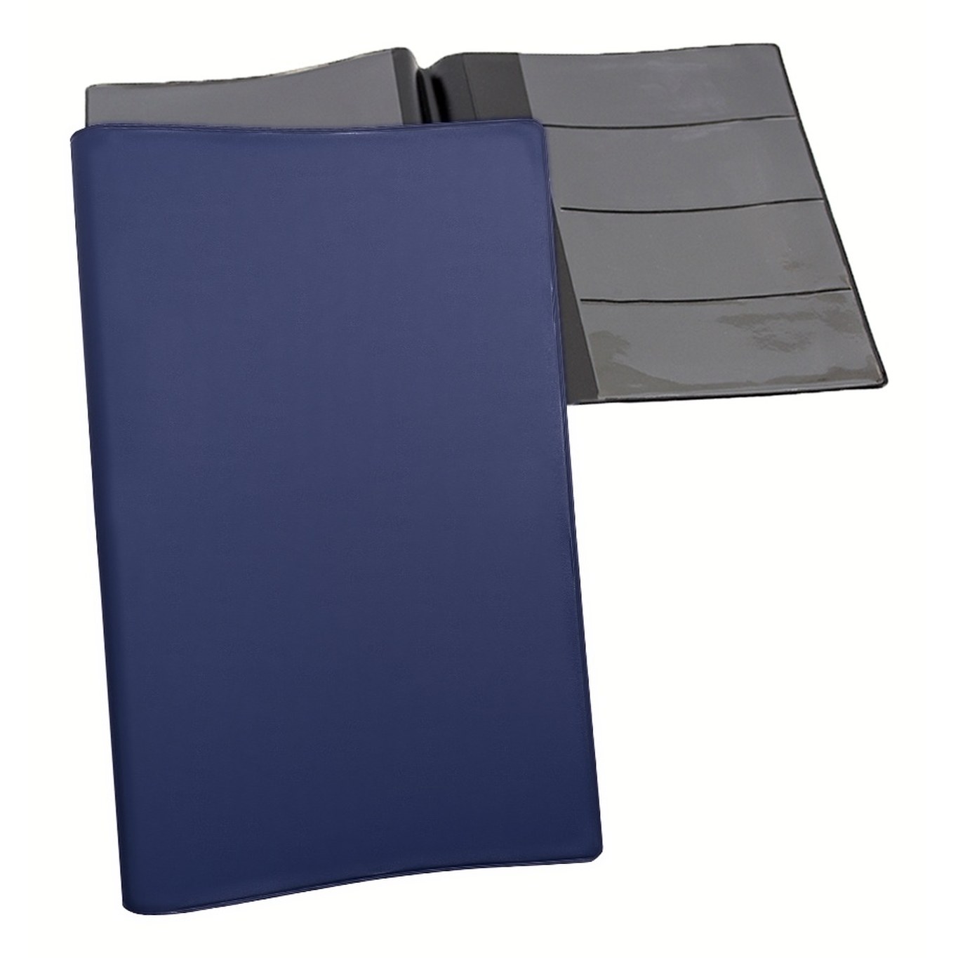 Car warranty holder in Royal vinyl – customizable, made in Canada