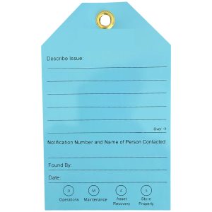 Custom Tag With Grommet