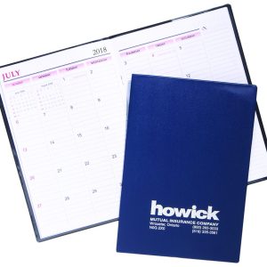 Monthly desk planner